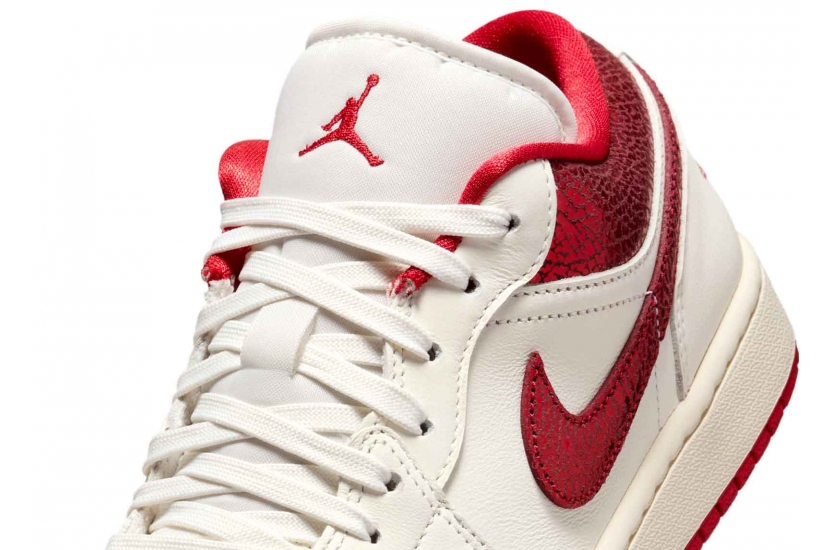 AIR JORDAN 1 LOW "METALLIC RED SWOOSH" [HJ9338-106]