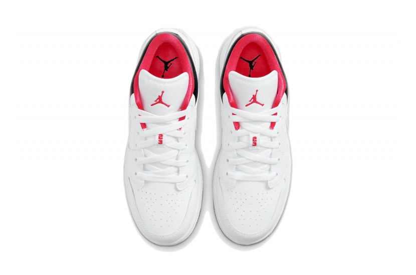 AIR JORDAN 1 LOW WHITE BLACK INFRARED [553560-160]