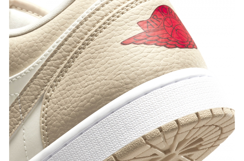 AIR JORDAN 1 LOW SAIL RATTAN UNIVERSITY RED [FB7168-121]