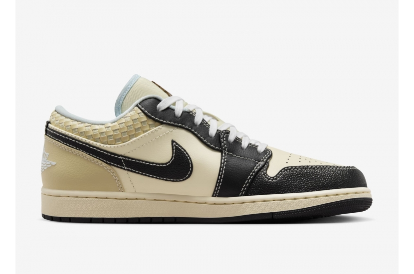  AIR JORDAN 1 LOW SE ‘COCONUT MILK BLACK’ [HQ3437-101]